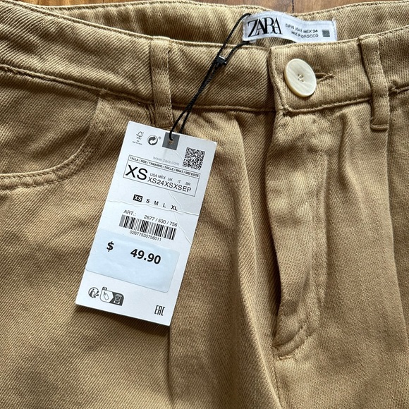 Zara Wide Leg Pants - Picture 2 of 4